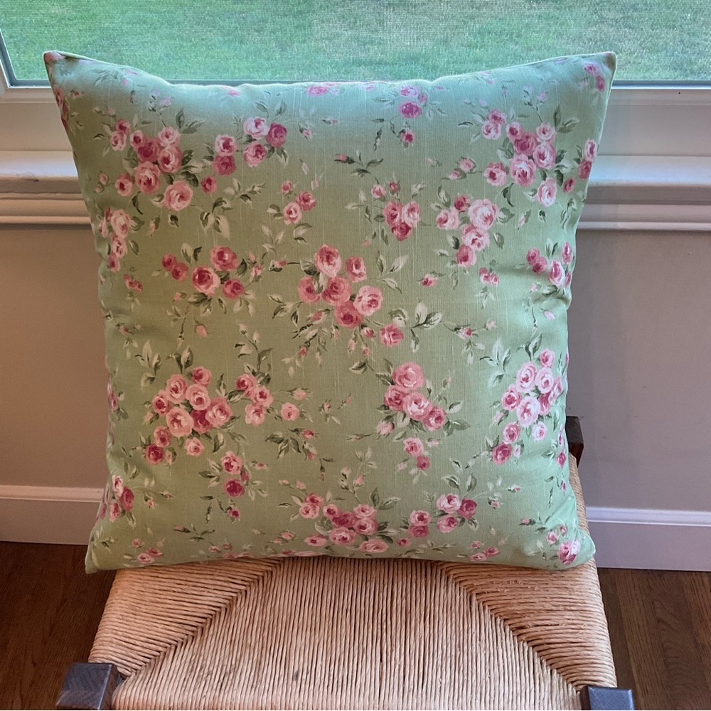 Custom Accent Pillow  20” X  20” Set of two is available.